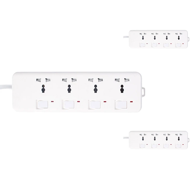 Сетевой удлинитель с защитой от перенапряжения 4 розетки независимыми
