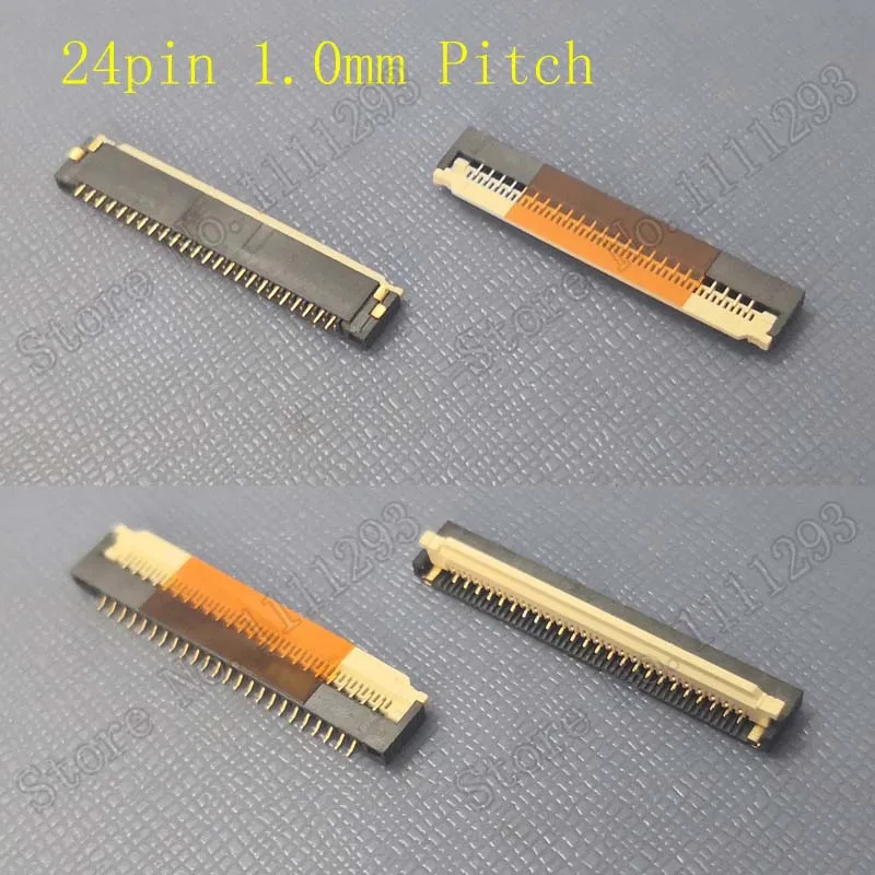 10 шт./лот FPC плоский кабель FFC разъем 24pin 1 0 мм шаг для ноутбука sony чехол с