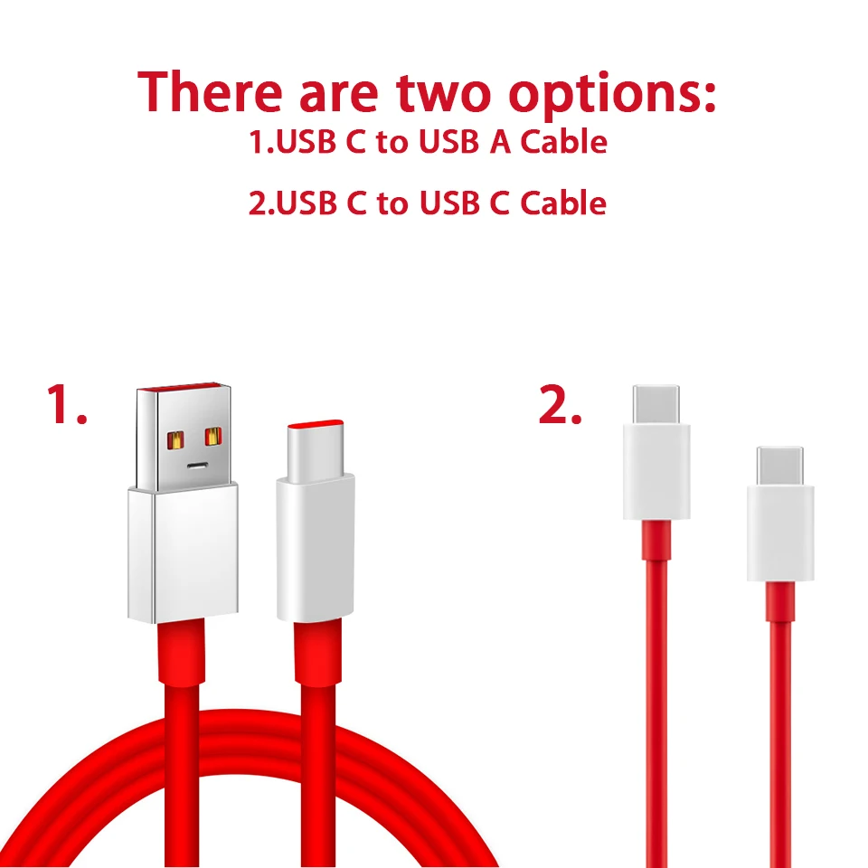 

Oneplus 8 8pro 7T 7 Pro 6T 6 5T 5 Cable Warp Charge 100cm 150cm 200cm 300cm 6A Charging Wire For One Plus 1+ Adapter Cabel Cord