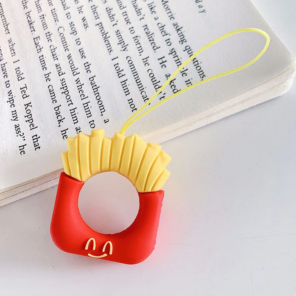 Чехол KISS милый чехол для телефона ремешок мультяшное Силиконовое кольцо ремни