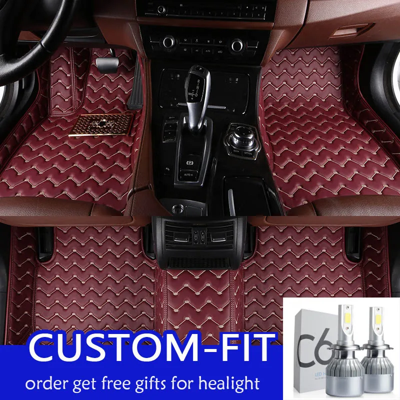 Shenlao для Peugeot 206 307 308 3008 408 508 CITROEN C5 пользовательские ножные колодки автомобильный