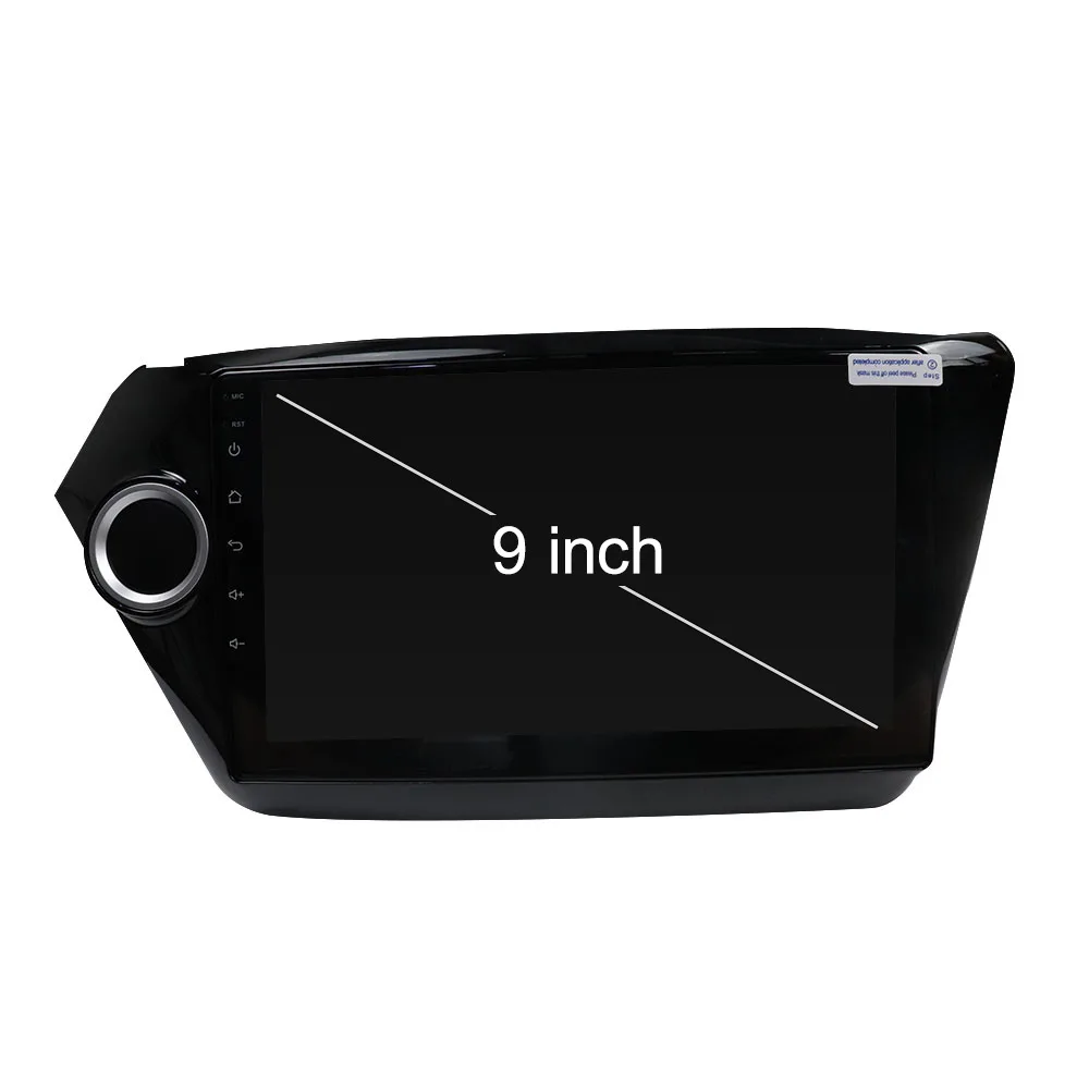 GPS навигация android 9 0 Автомобильный DVD плеер для Kia K2 RIO 2010-2017 головное устройство
