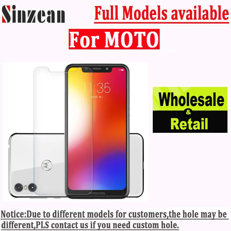 Sinzean 20 шт. для MOTO One Version Plus/One Action/One Zoom/One Macro/One Hyper 2.5D прозрачный протектор экрана из