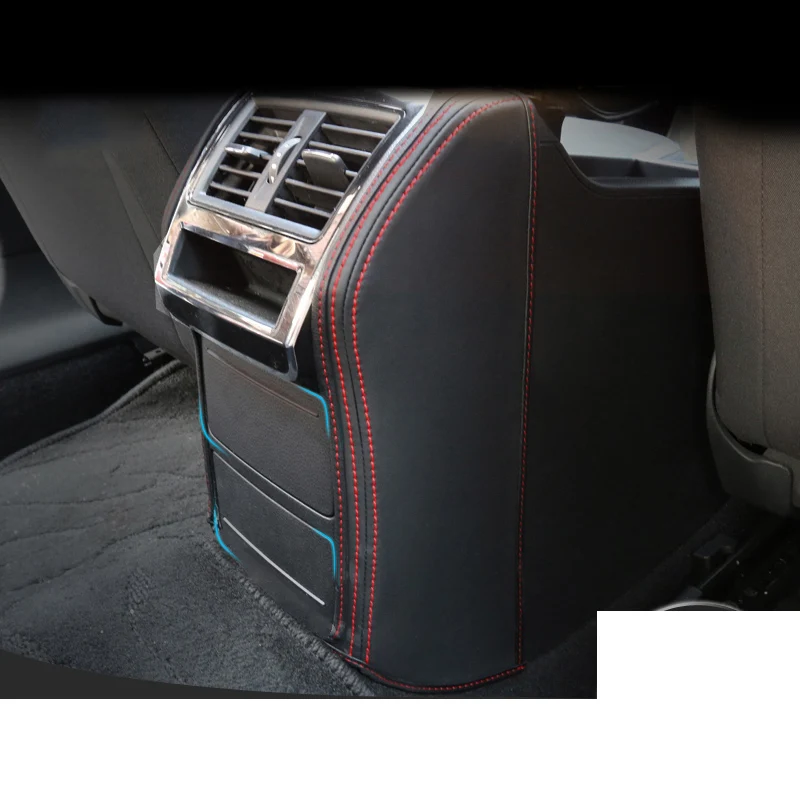 

Lsrtw2017 Car Central Control Armrest Cover Mat for Skoda Superb 2016 2017 2018 2019 2020 Interior Mouldings Accessories