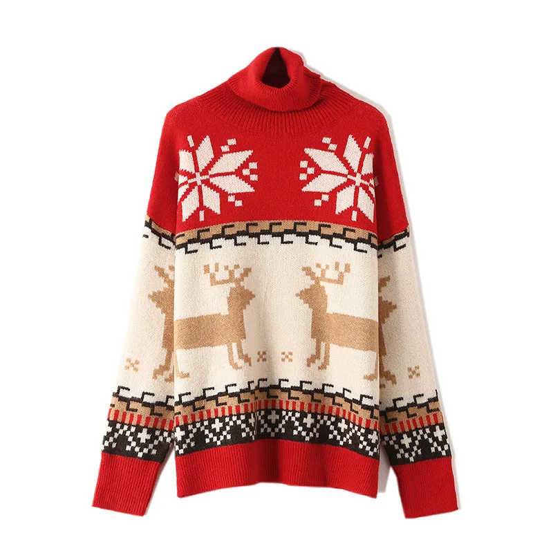 Рождественская красная сказочная куртка в западном стиле трикотажная верхняя