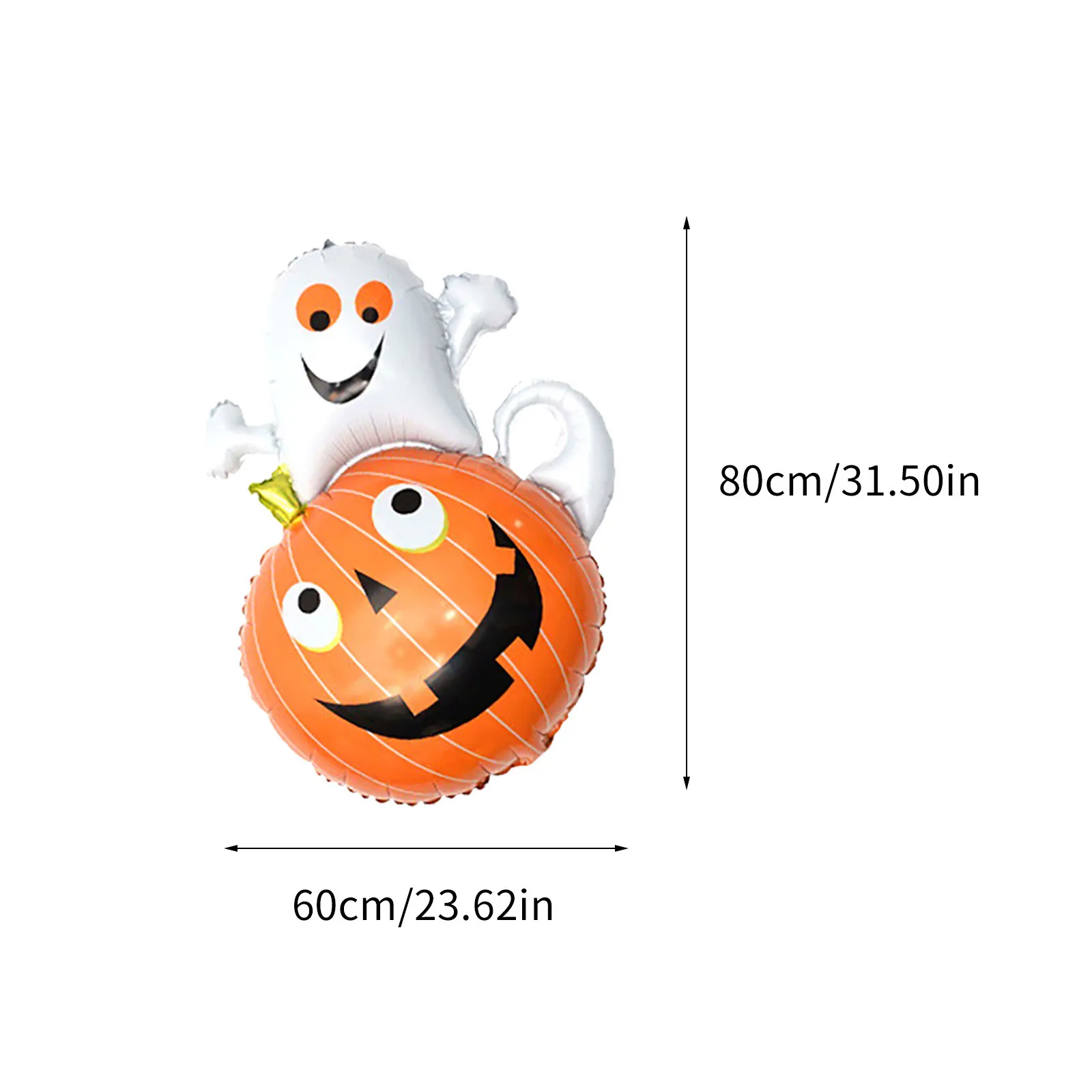 

Halloween Balloo Set Pumpkin Head Skull Letter Pull Flag Funny Halloween Decoration Monster Head Party Decoration Balloons Set