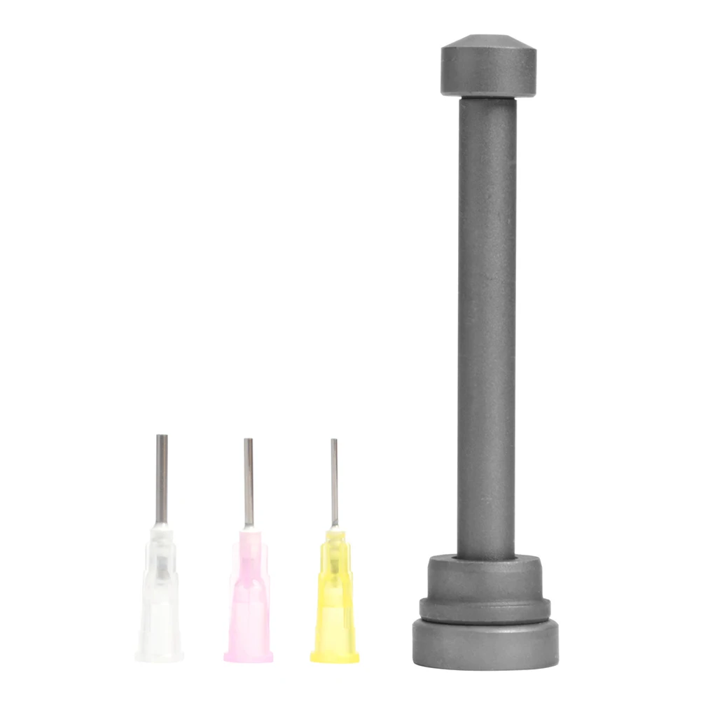 

4 Pcs Aluminum Alloy Oil Flux Booster Rod Maintenance Needle Barrel Push Welding Tools for Household Metal Easily Handle Parts