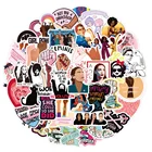 Стикеры феминистские женские, стикеры с мультяшным принтом граффити, на холодильник, гитару, ноутбук, мотоцикл, дорожные водонепроницаемые, 103050 шт.