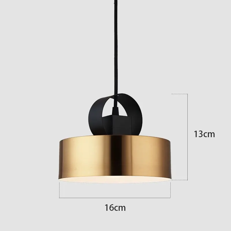 

Nordic Gold Modern Pendant Light LED Lighting Hanging Living Bedroom Bedside Restaurant Dining Fixtures Decor Minimalist Lamps