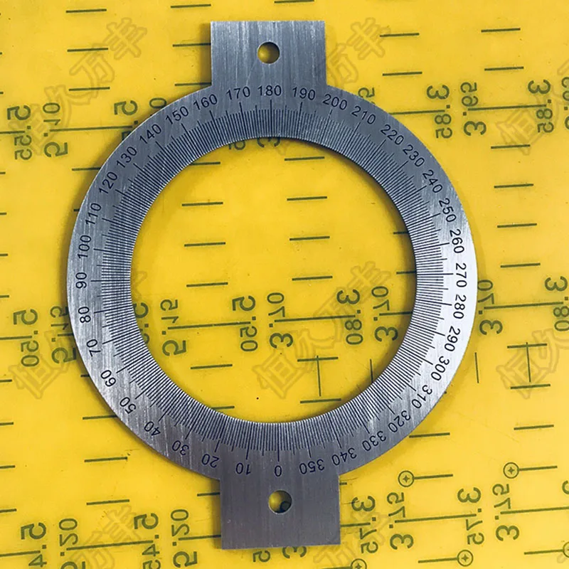 Декоративная пластина из нержавеющей стали диаметр: 100 мм толщина: 1 360 градусов