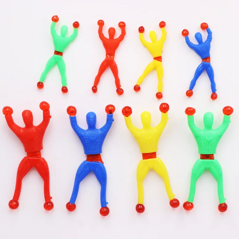 

2022 Colorful Magic Sticky Climbing Wall People Kids Boys Girls Classic Toys Climb Man Toy Birthday Party Favors Gift