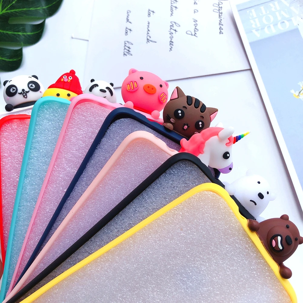 Honor 8X чехол для etui Huawei Y6 Y7 силиконовый чехол 3D Kawaii мягкий чехол для Huawei Y6 Y7 Prime Honor 8X 8A 8C чехол для телефона