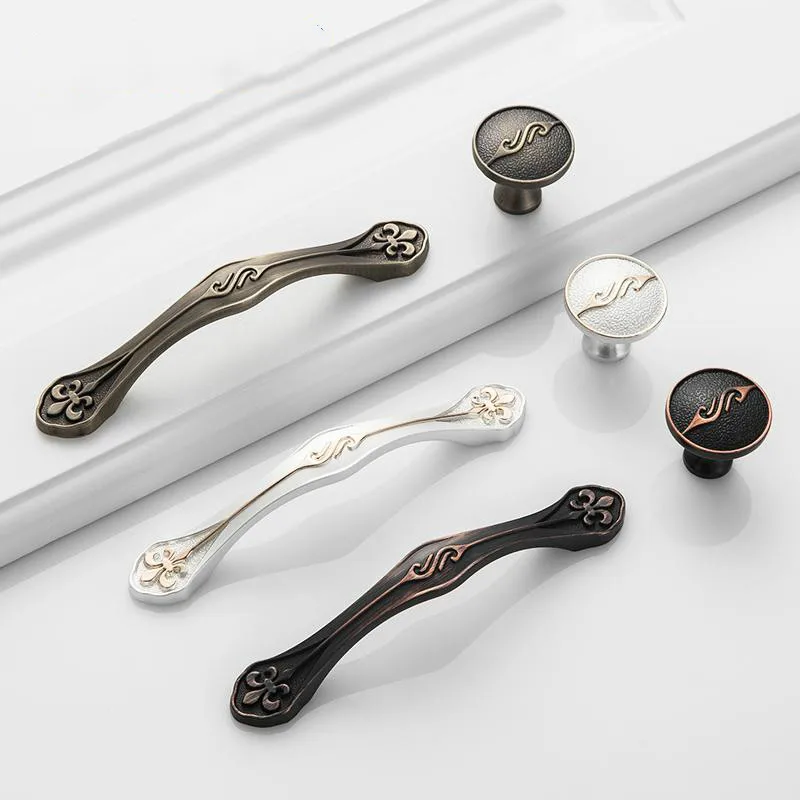 Античные дверные ручки винтажные выдвижные ящики европейские ретро кухонные и