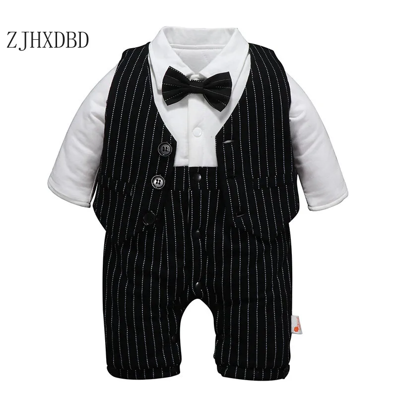 Новинка Детские блейзеры плотные костюмы для маленьких мальчиков официальная