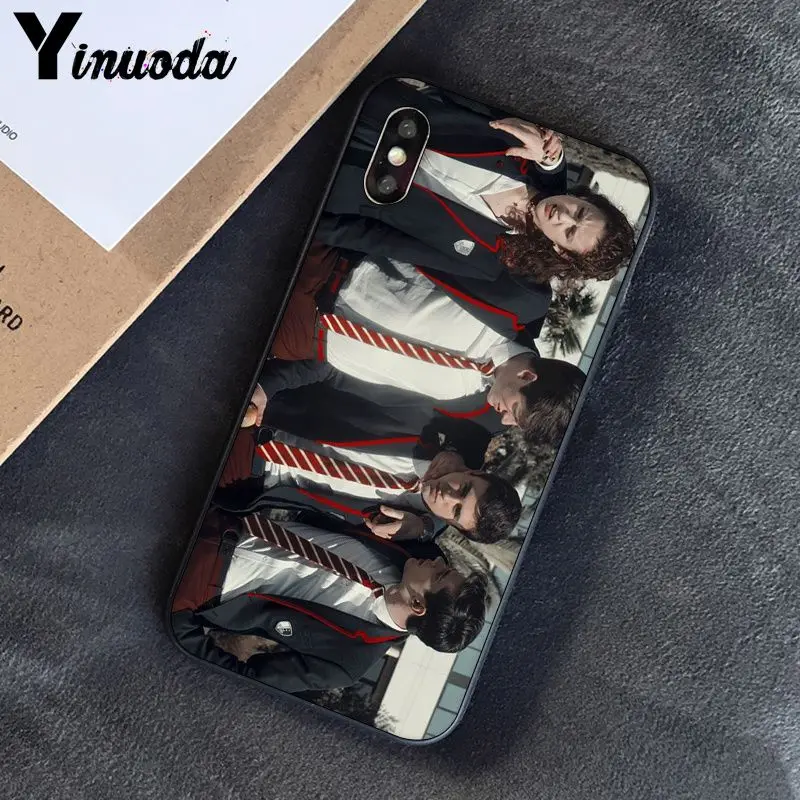 Yinuoda испанский ТВ серия Elite Новинка Fundas чехол для телефона iPhone X XS MAX 6 6s 7 7plus 8 8Plus 5 5S