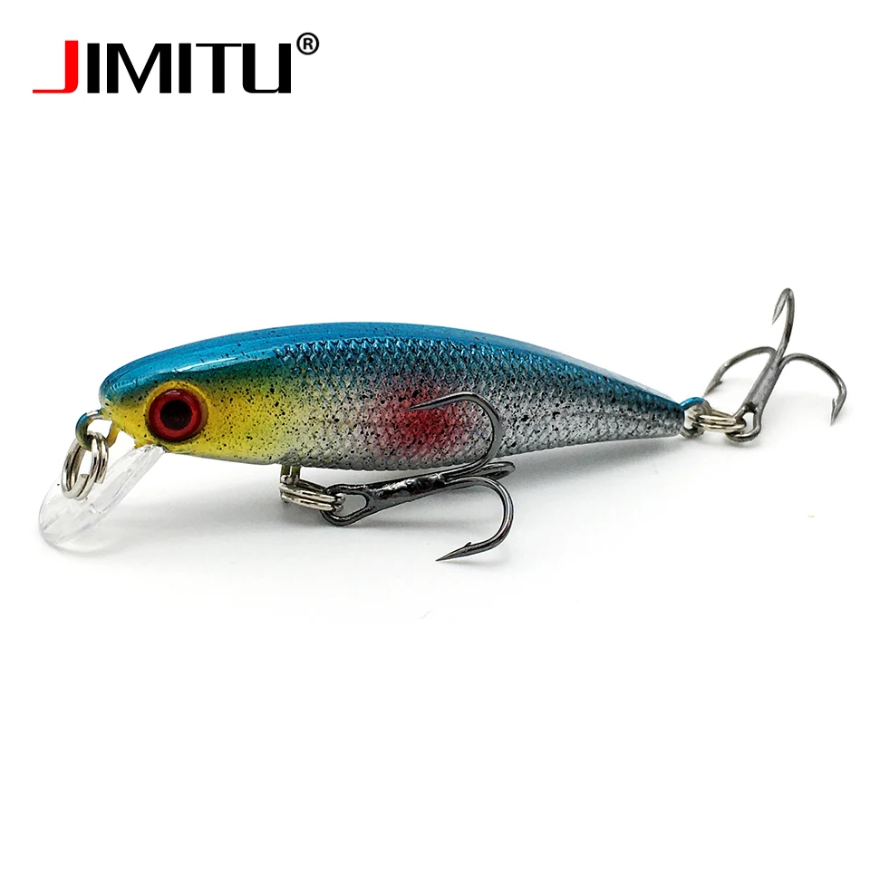 JIMITU джигинг Minnow 65 мм 4 2 г wobler погружающийся блесна для рыбалки Япония карп басы