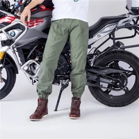four seasons new motorcycle overalls men and women stretch beam pants multi pocket outdoor wear resistant casual riding pants