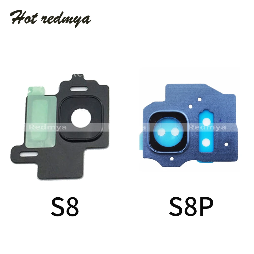 

10PCS Camera Cover For Samsung Galaxy S8 G950 S8 Plus G955 Rear Back Camera Glass Lens with Frame Holder Replacement Parts