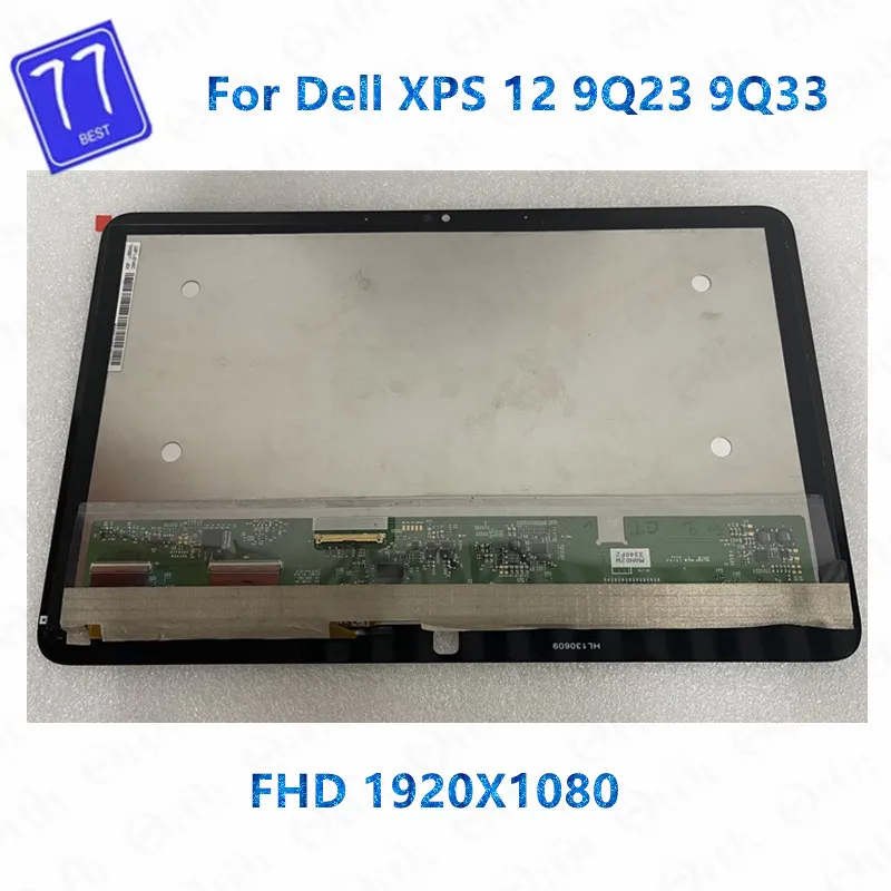 Оригинальный ЖК-экран для DELL XPS 12 9Q23 9Q33 LP125WF1-SP E2 A2 1920*1080, сенсорный ЖК-экран в сборе 1920x1080 12,5