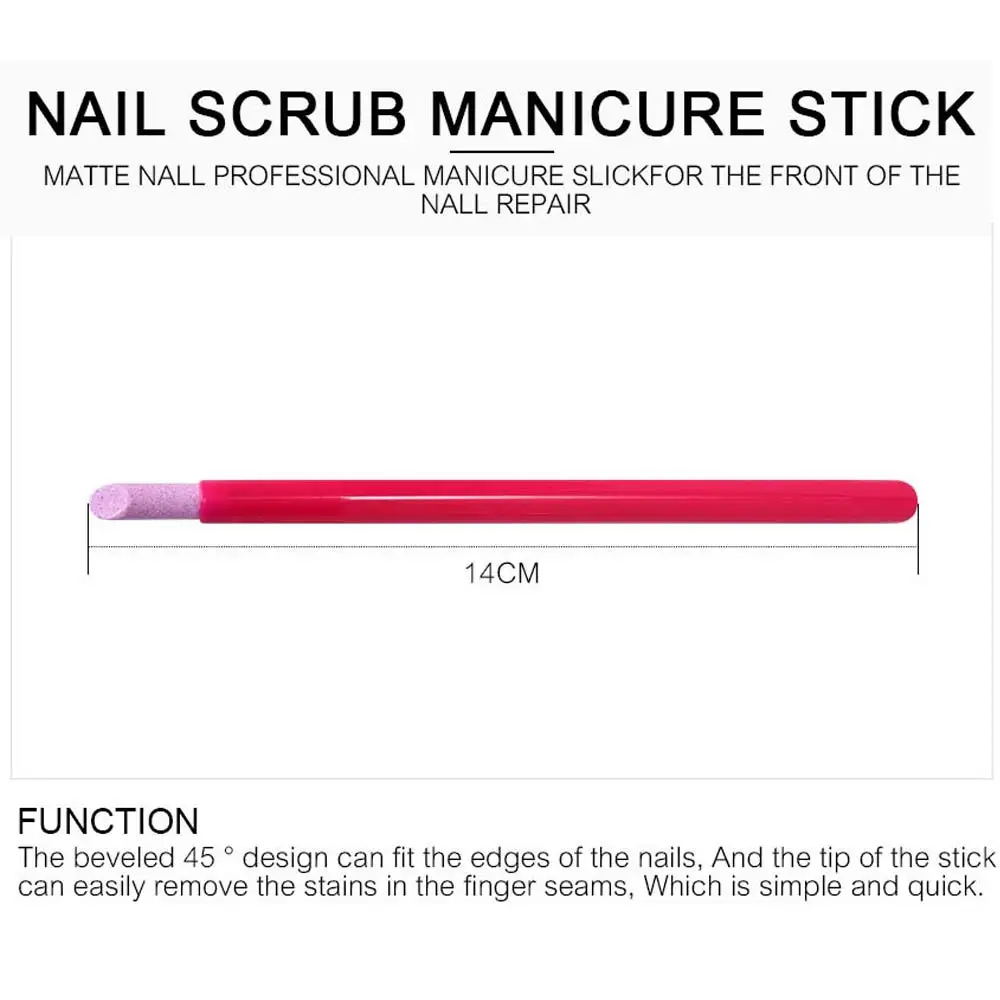 KADS Розничная Ногтей Скрабы Профессиональный Маникюр придерживаться Камень