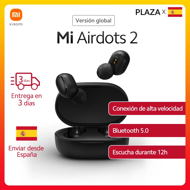 Беспроводная Bluetooth гарнитура Xiaomi Redmi Airdots 2 TWS 5 0 Спортивная 12 часов работы с