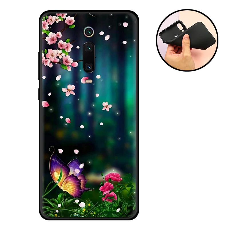 Чехлы для Xiao mi Red mi K20, чехол Red mi K20 Pro, черный матовый Силиконовый чехол mi 9 T, задняя крышка для mi 9 T mi 9 T mi 9 T mi 9 T K 20