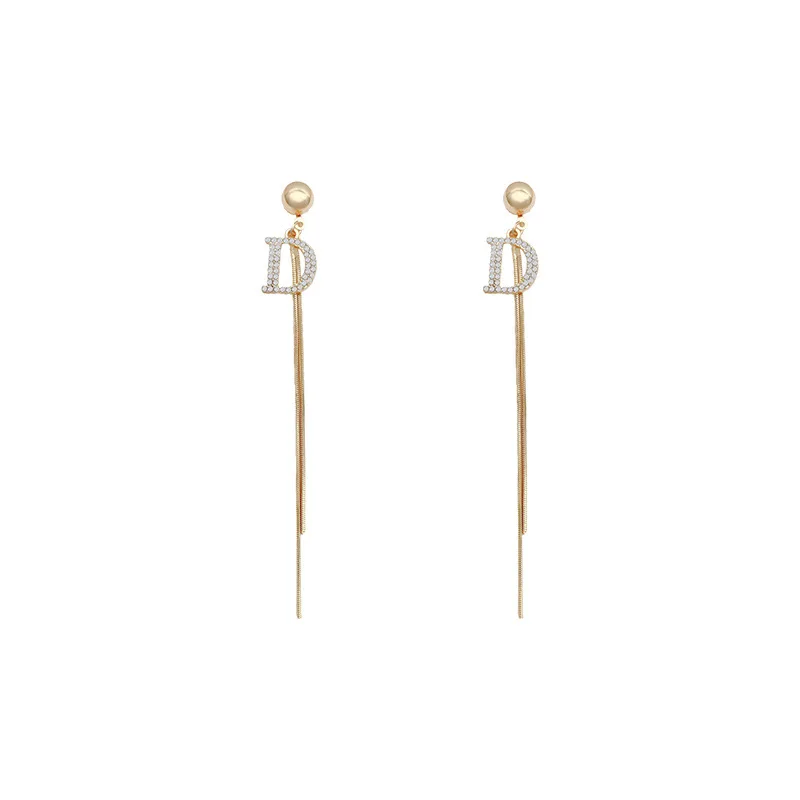 Женские серьги с длинной кисточкой серебро 2022 пробы | Украшения и аксессуары