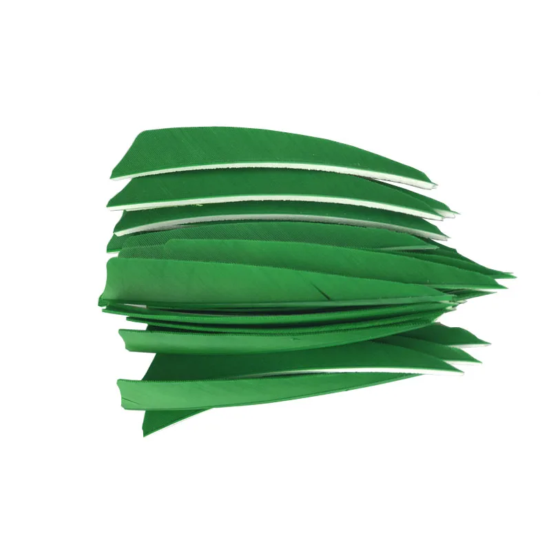 Стрелы из индейки и перьев для фургона защитные лопасти 4-дюймового карбонового