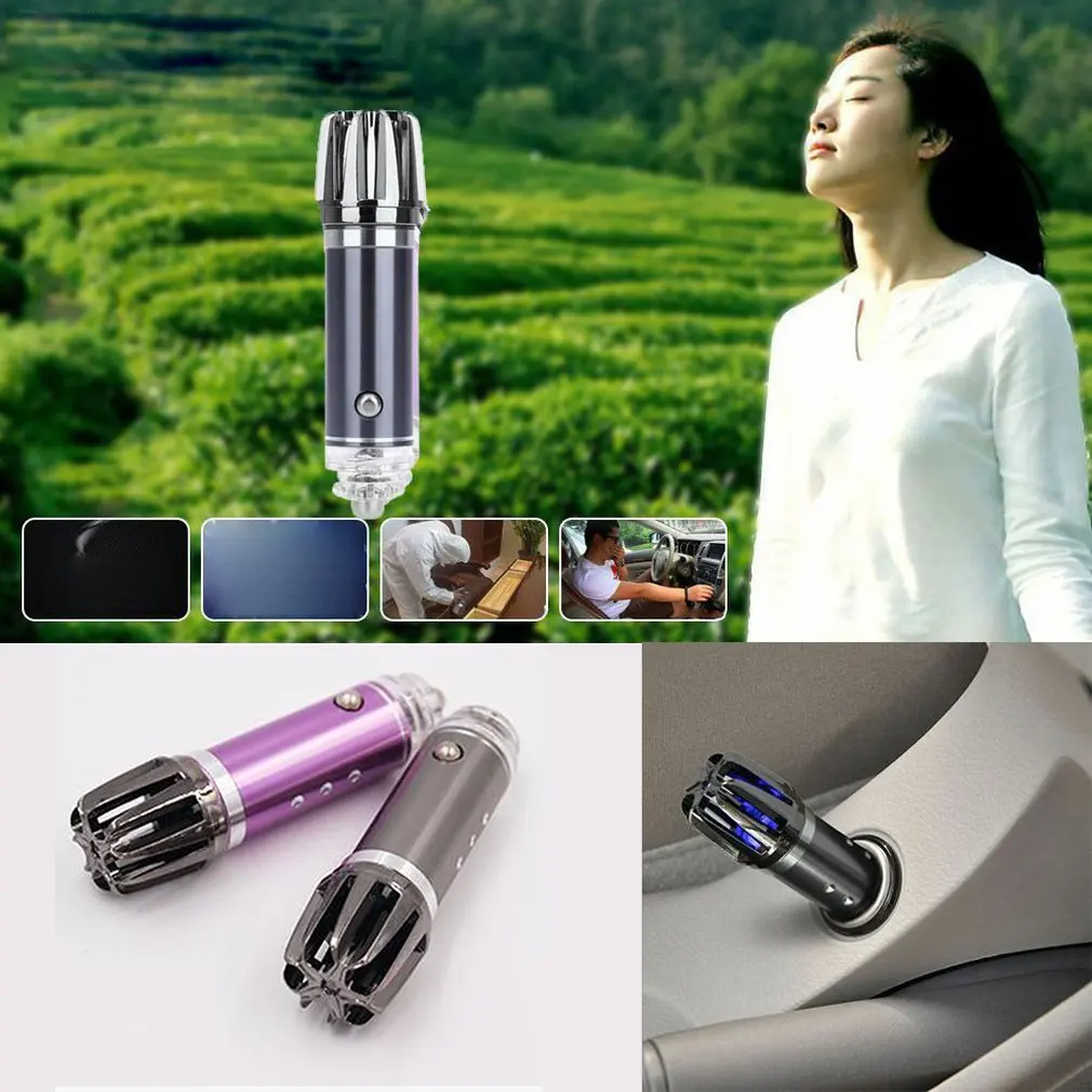 Мини авто очиститель свежего воздуха ионический кислородный бар Озон ионизатор