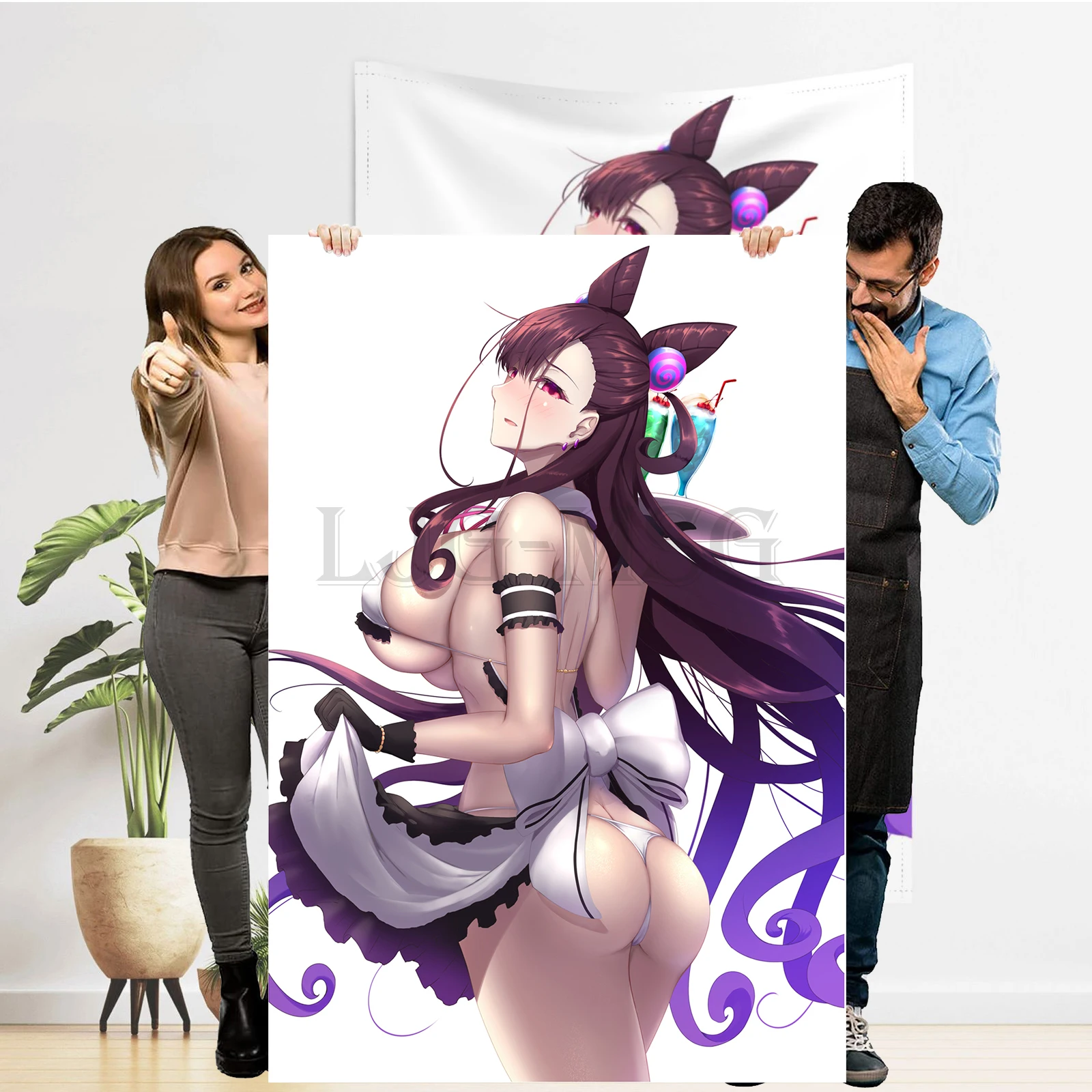 

Fate Grand Order Poster Tapestry Hentai Anime Murasaki Wall Hanging Artist CG Tapestries Sexy Adult Tapestries H Animation Merch