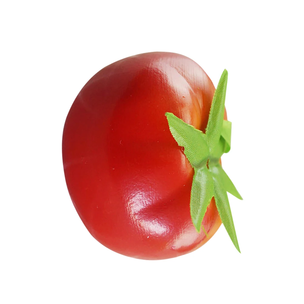 

%#5pcs Simulation Vegetable Photo Props Home Decor Fruit Tomato Kitchen Tools