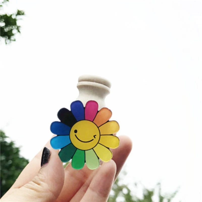 Автомобильные украшения парфюм Подсолнух прекрасная бутылка стеклянные банки