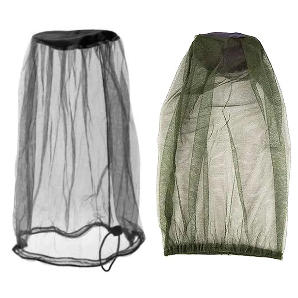 

5PCS Mosquito Hat Head Men Fishing Cap Wide Brim Visor Sunshade Hunting Bee Keeping Mesh Hat Insects Prevention Neck Head Cover