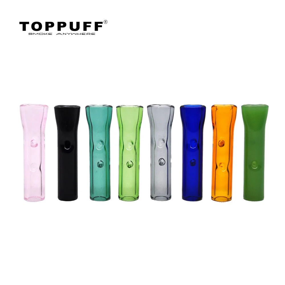 HORNET 5pcs Glass Reusable Paper Flat Rolling Filter Tips Mouth 36MM Hand Rolls Cigarette Holder Cone Maker | Дом и сад