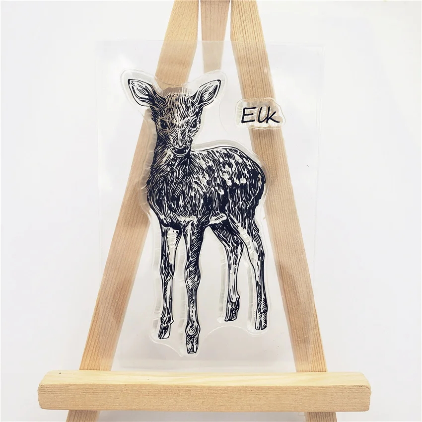 Прозрачный силиконовый штамп для DIY скрапбукинга фотоальбома декоративный