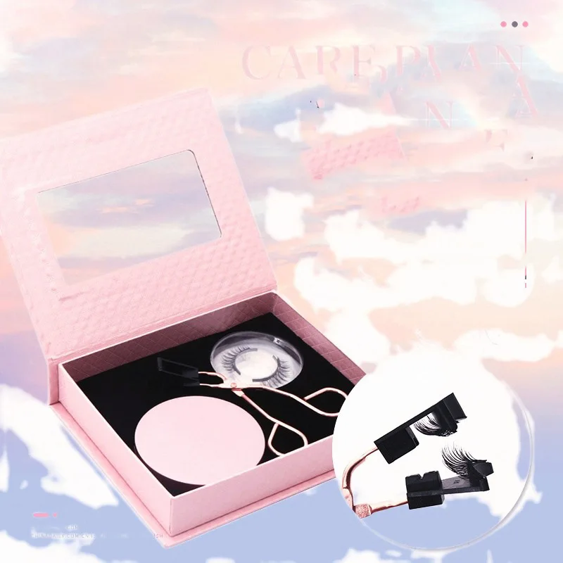 

Quantum Magnetic Eyelash Set Magnetic Magnetic False Eyelashes Glue Free Natural Thick False Eyelashes Pestañas Postizas