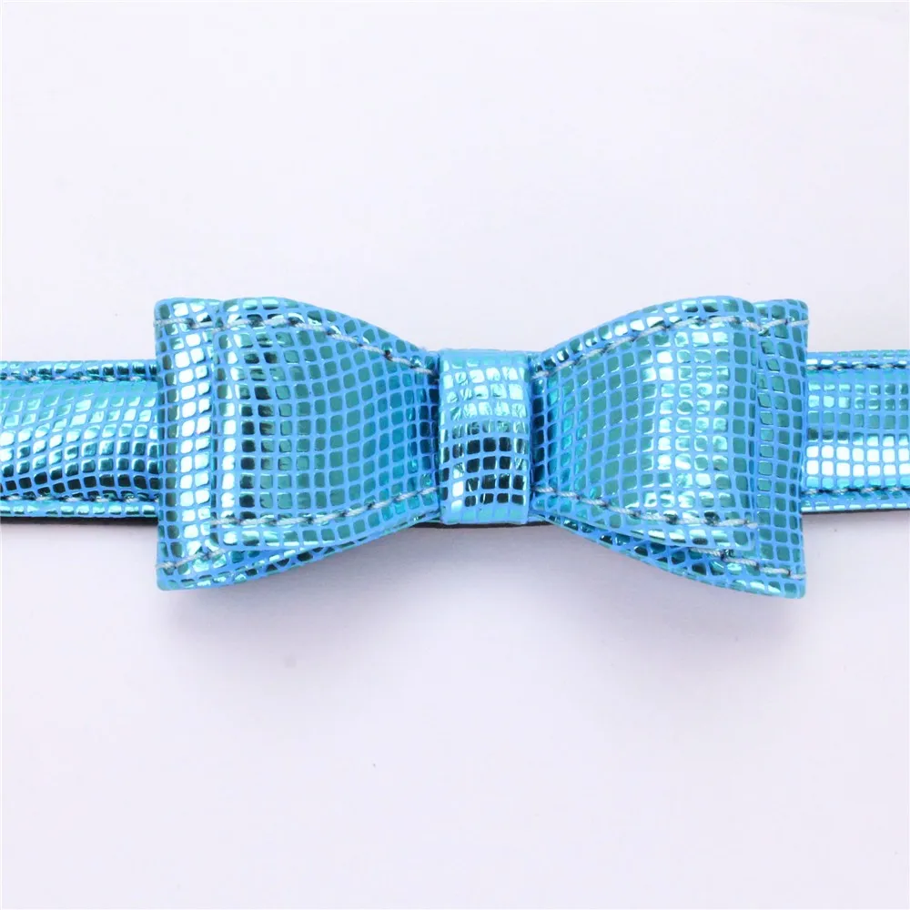 Изысканный Регулируемый ошейник для собак и щенков домашних питомцев с принтом