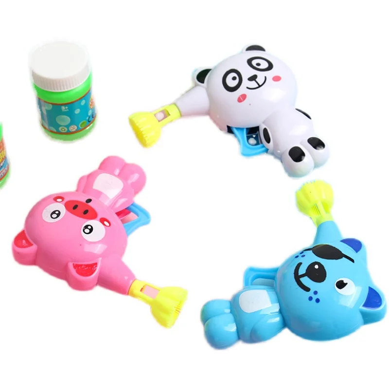 

Water Blowing Toys Random Color Bubble Gun Soap Bubble Blower Outdoor Child Toys New Creative Polyporous Wedding Machine Hot