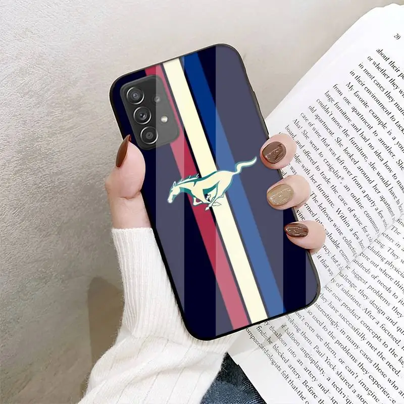 Роскошный автомобильный чехол RUICHI Fords для телефона Samsung Galaxy S7 8 9 10 20 plus Note8 Plus