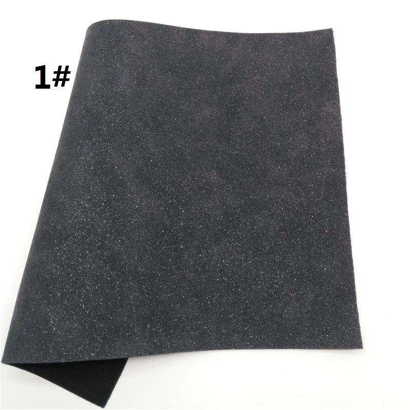 1 шт. 21X29 см Синтетическая кожа замша блестящая кожа ткань для DIY аксессуары Диван сумки и обувь 4S23 - Цвет: 1