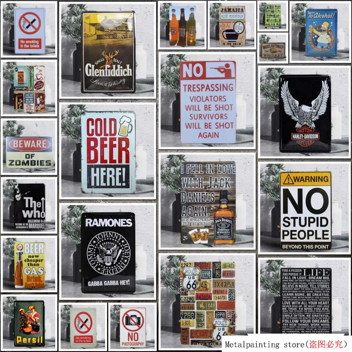 Ретро металлическая жестяная вывеска плакат доска Бар Паб Клуб кафе домашняя