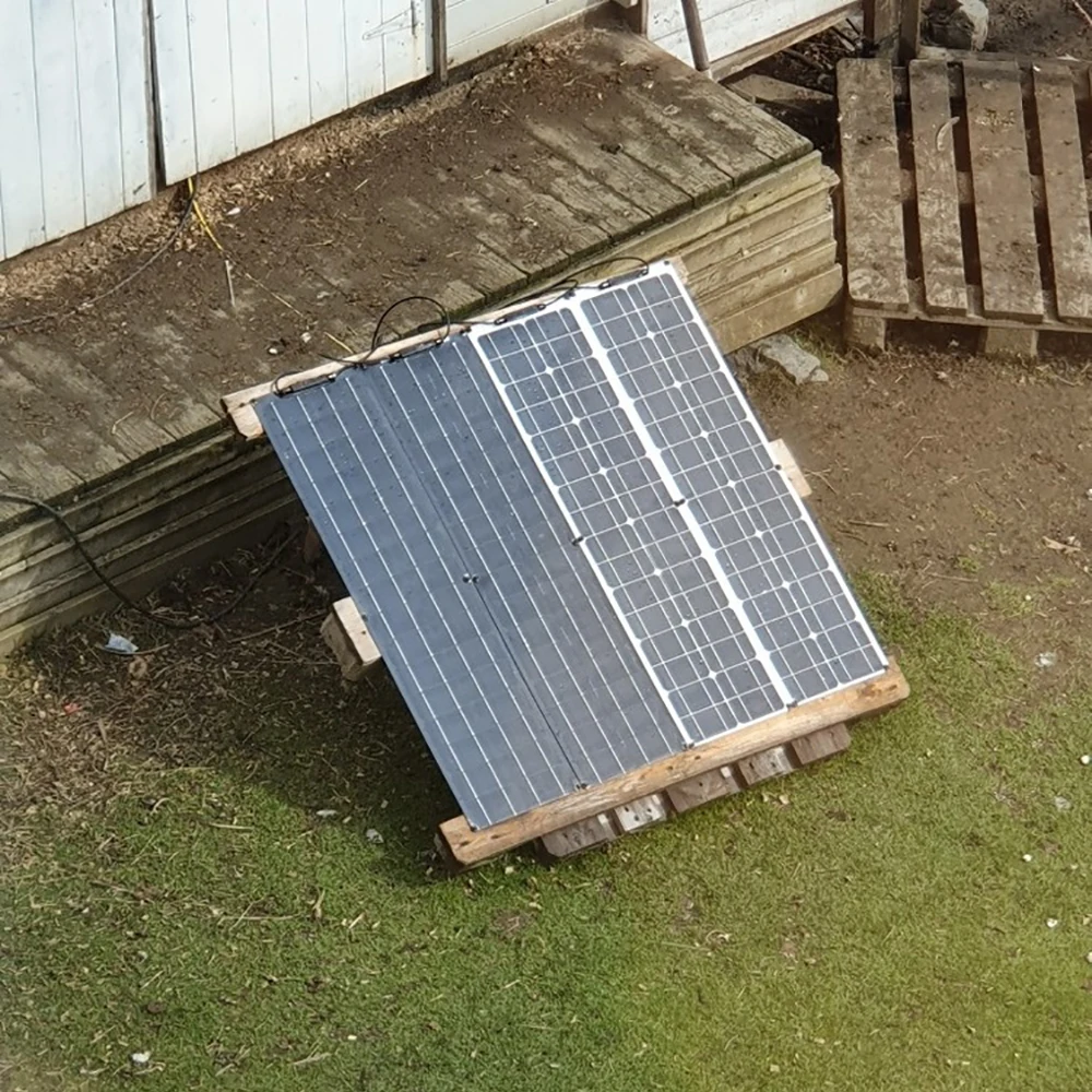 Солнечная панель 12 В 50 Вт зарядное устройство Высокоэффективная