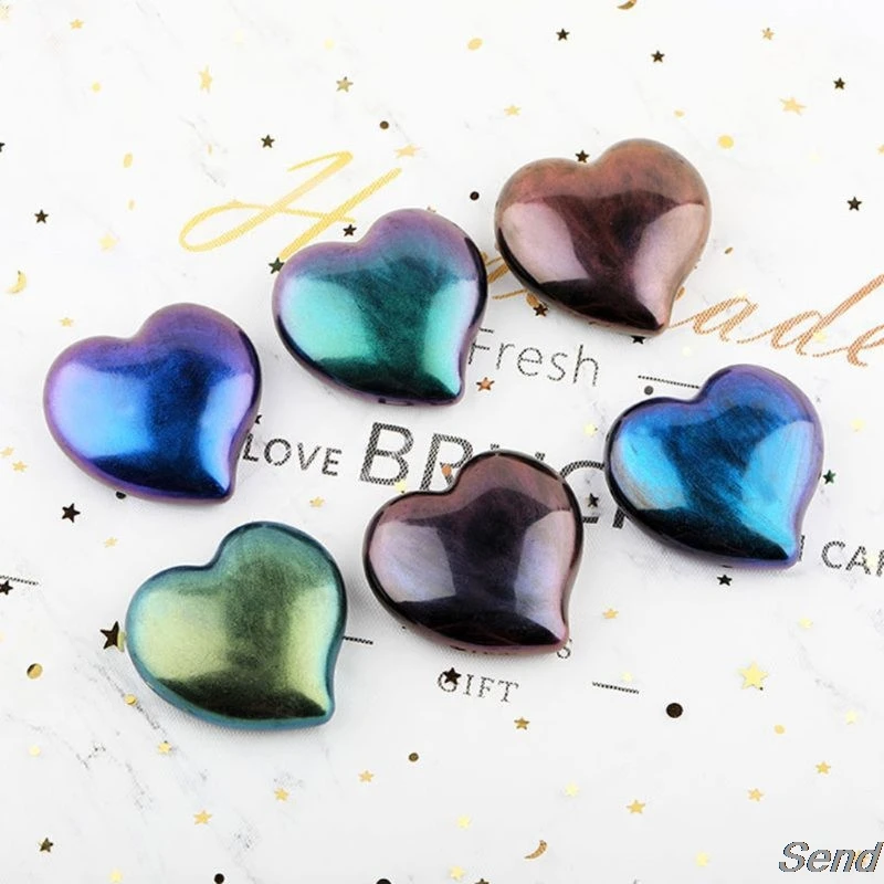 5 цветов Волшебная Смола Хамелеон пигмент зеркальный Радужная жемчужина порошок