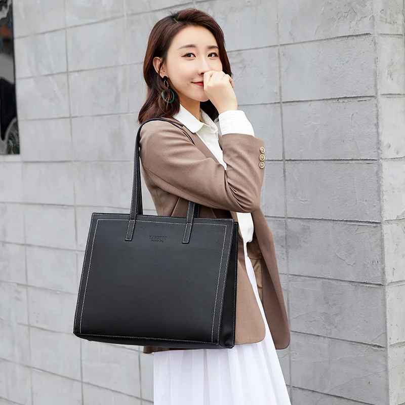 

Women's Handbag Luxury ladies Hand Bags Large capacity Women Shoulder Bag pu Leather Big Tote Sac Bols lady Office bag Business