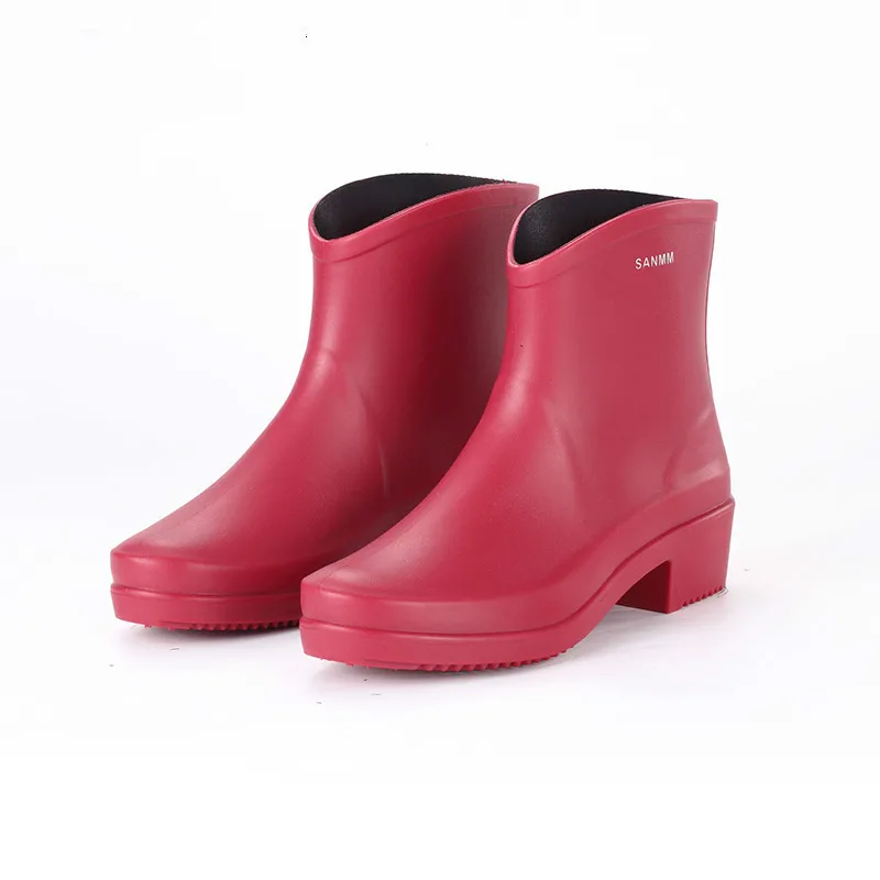 Резиновые сапоги для женщин и взрослых непромокаемые резиновые Женская Водная