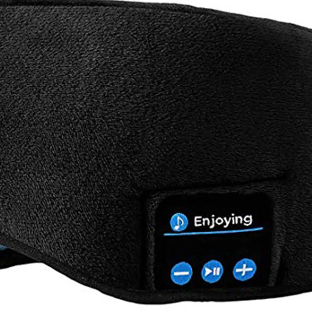 Wireless Bluetooth Stereo Sleeping Earphone Comfortable Washable with Built-in Headphones for Eye Mask Headset | Электроника