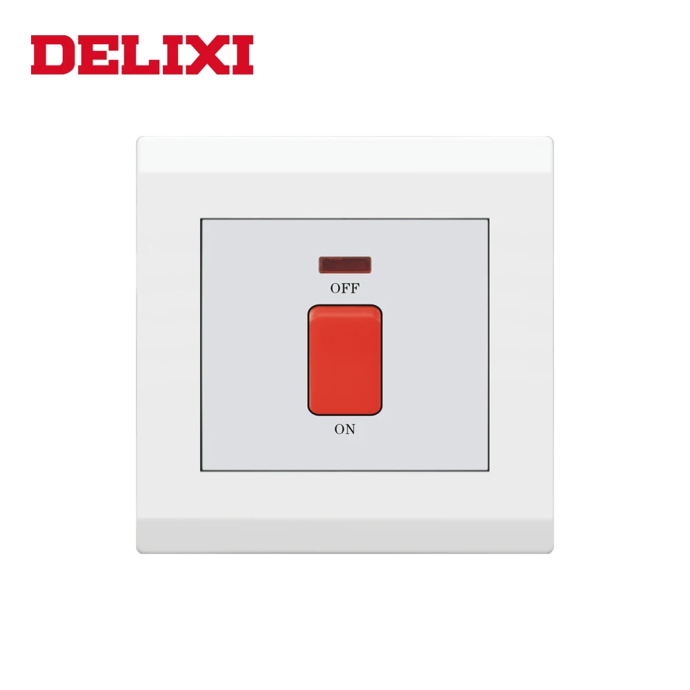 Кнопочный выключатель DELIXI K1.22 10 А Великобритания 1/2/3/4/комплект 1/2 каналов