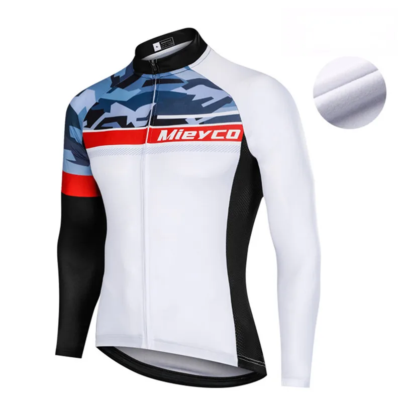 Мужская велосипедная рубашка уличная спортивная одежда гоночная мужская зимняя