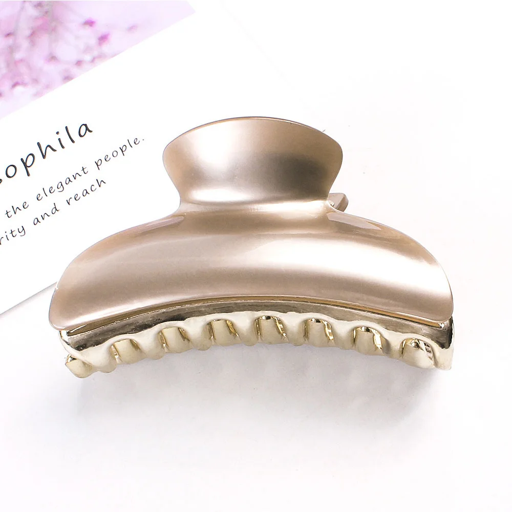 Новые модные акриловые заколки для волос с уксусной кислотой салонов красоты