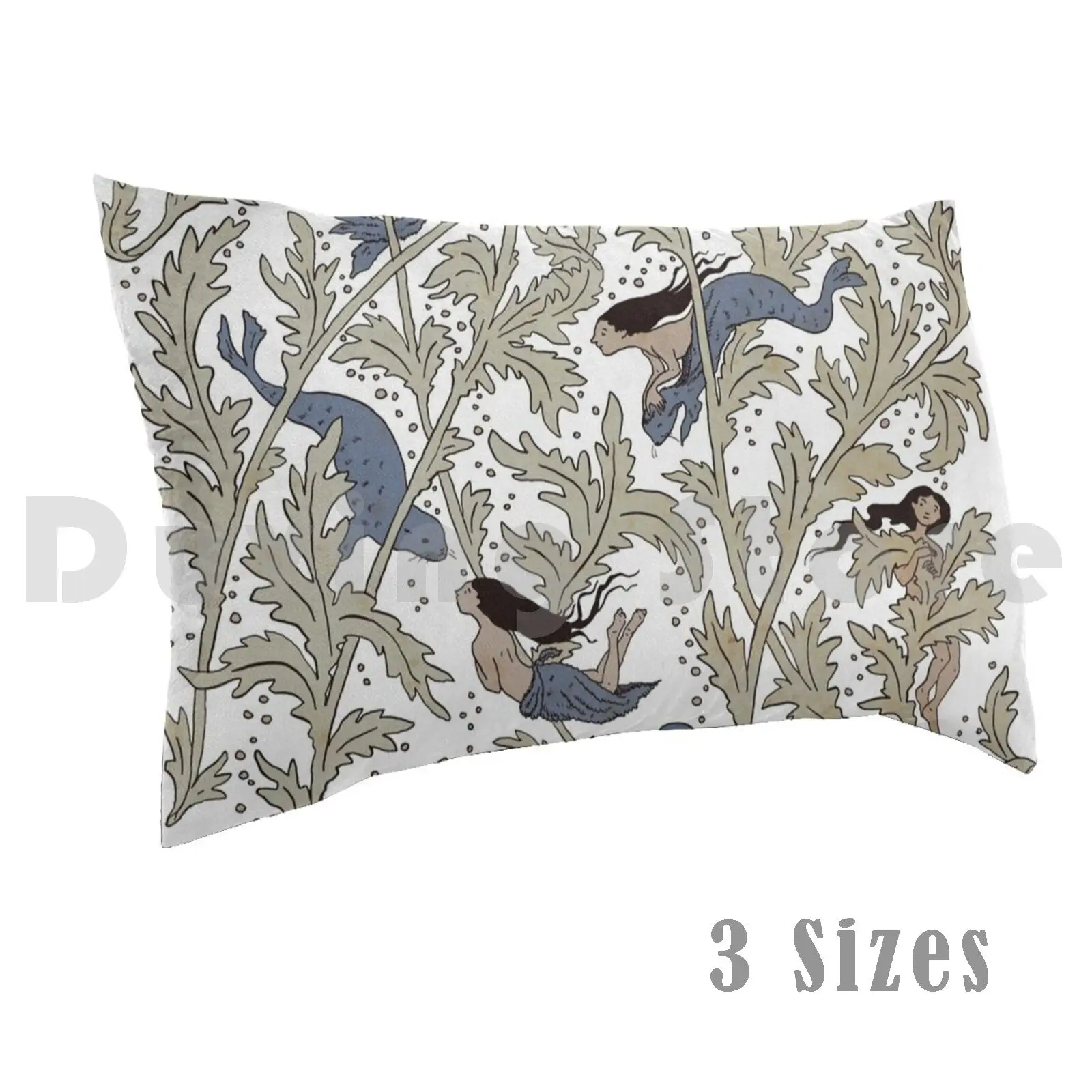 

Чехол-Подушка с принтом водорослей, морской океан, 50x75